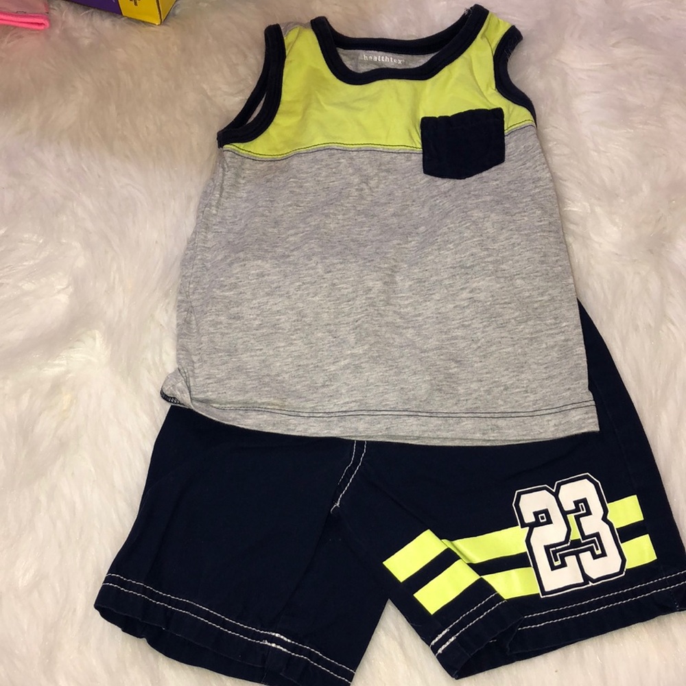 2 piece toddler boys Healthex outfit